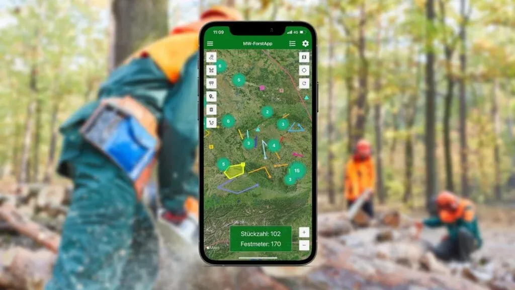 Wenn Förster fliegen lernen – Waldarbeit per Drohnen-App